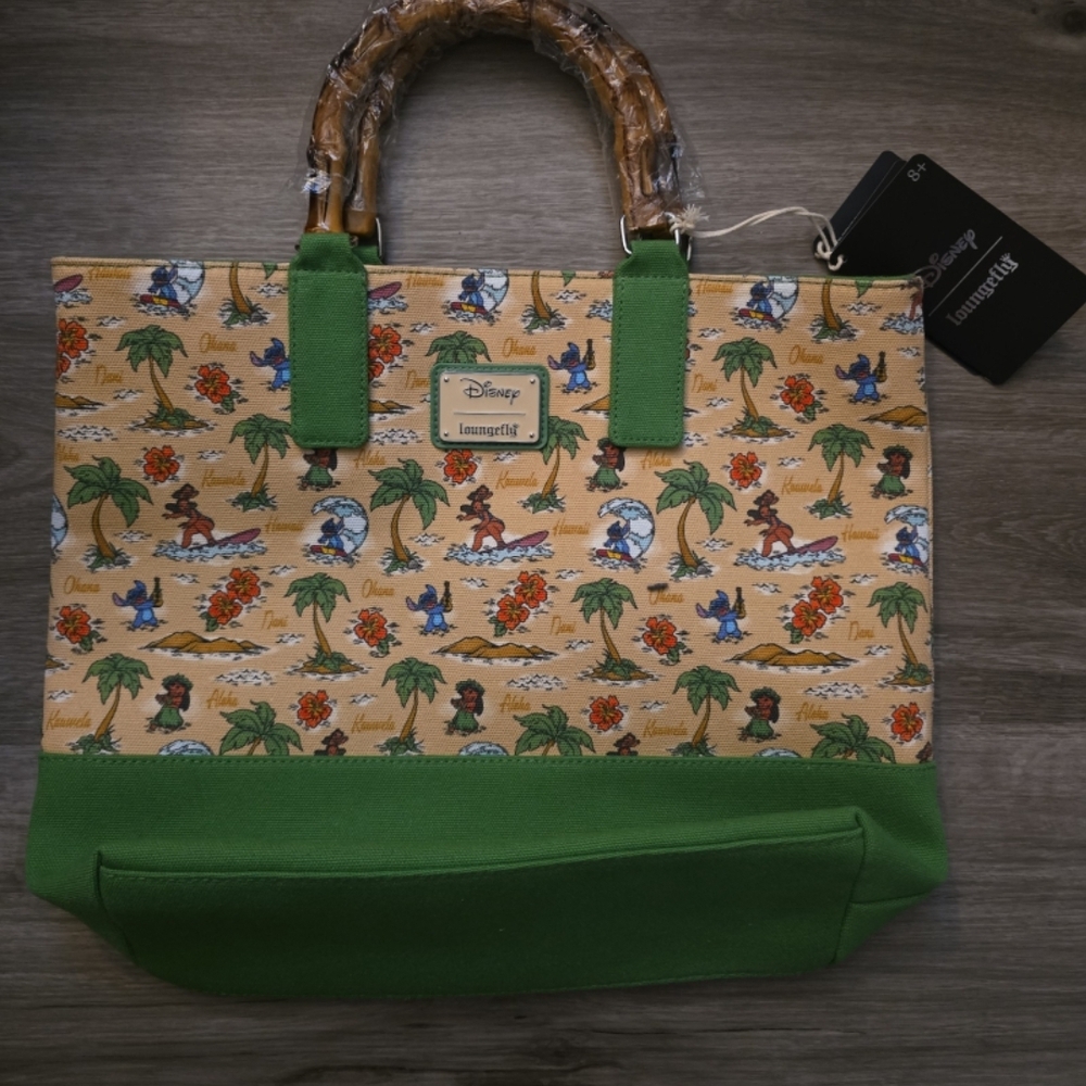 Disney LILO AND STITCH Loungefly Tropical  PURSE
